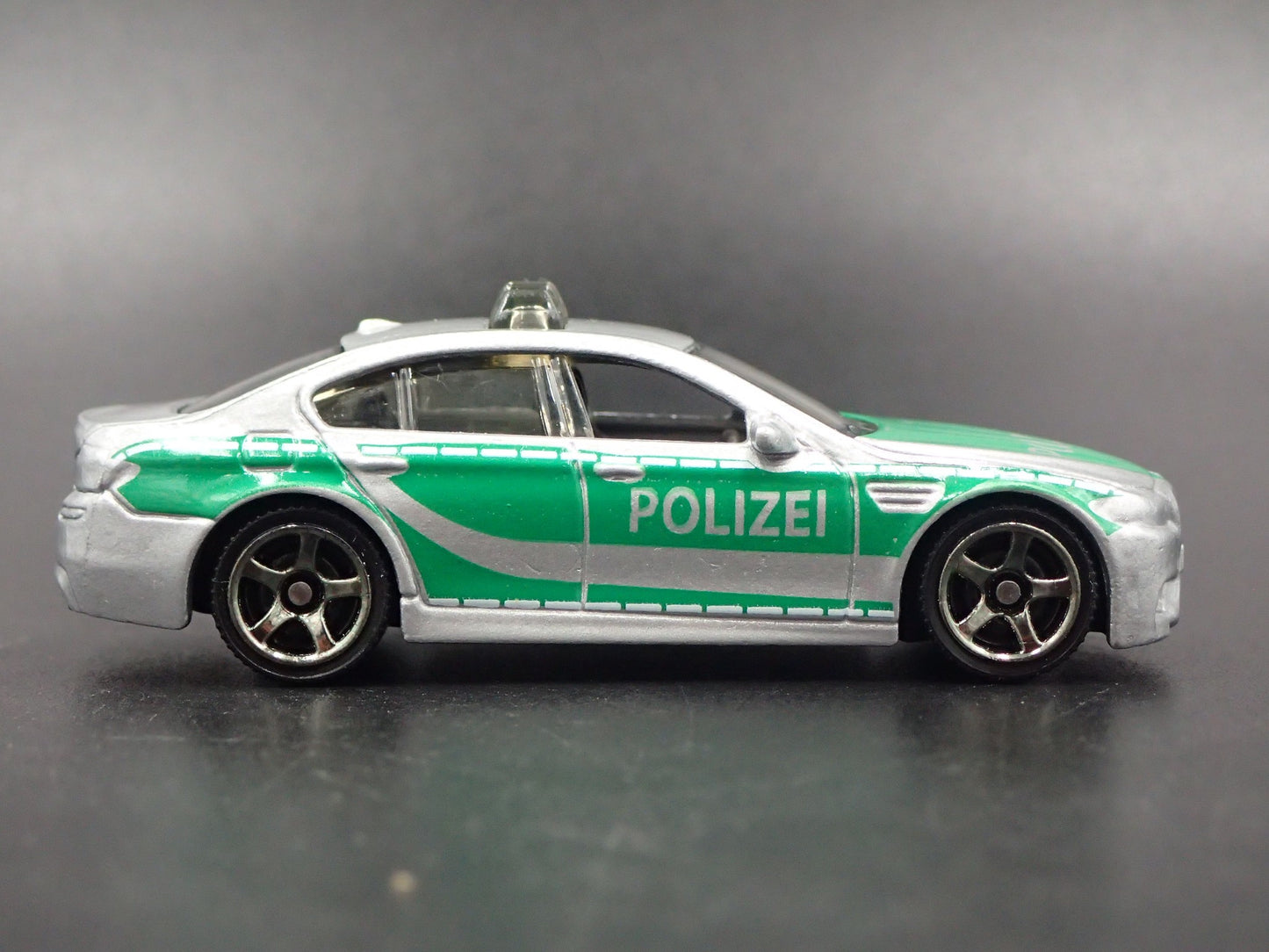 2011-2016 BMW M5 POLICE POLIZEI CAR F10 SILVER 1:64 SCALE DIECAST MODEL CAR
