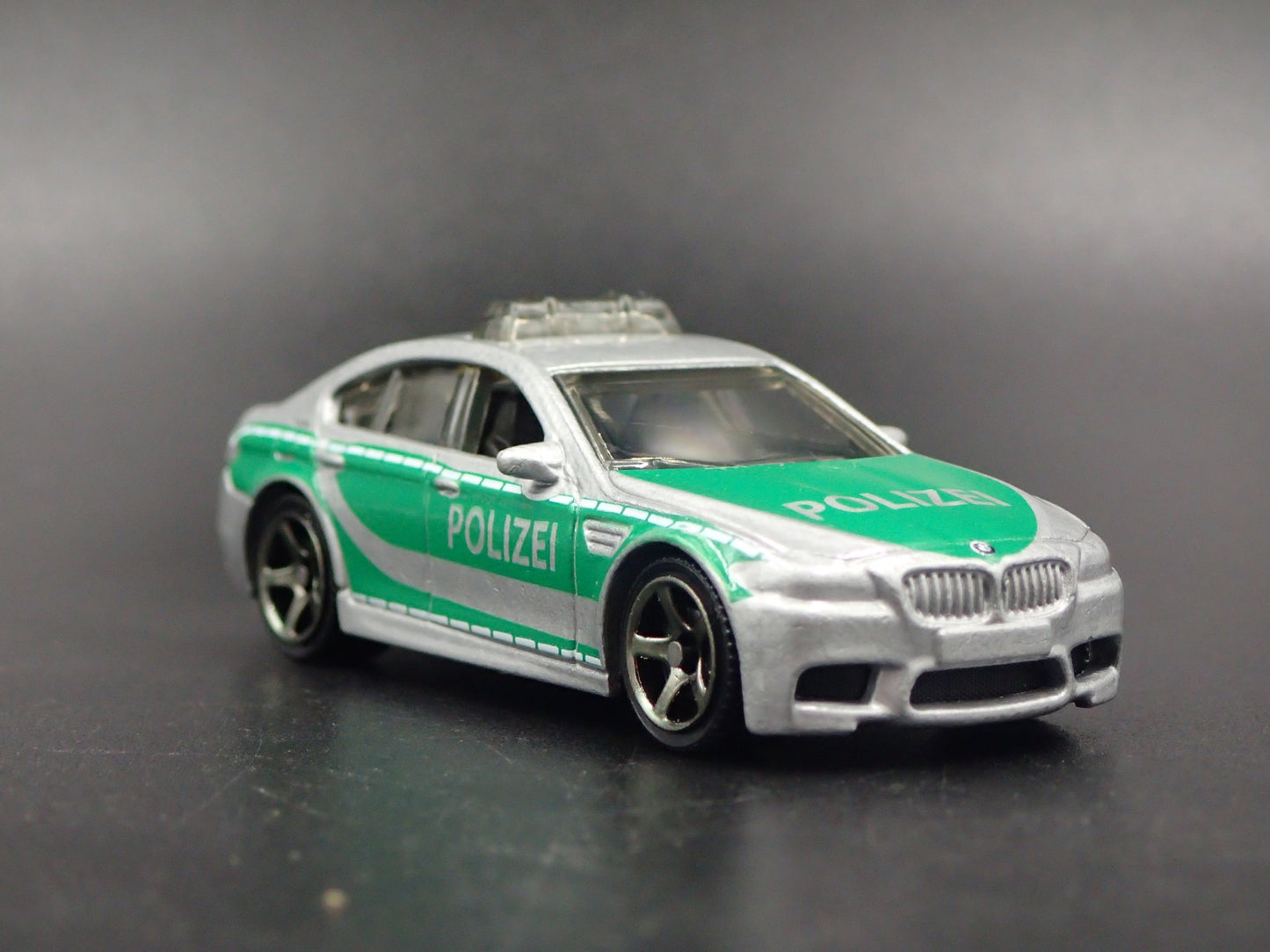 2011-2016 BMW M5 POLICE POLIZEI CAR F10 SILVER 1:64 SCALE DIECAST MODEL CAR