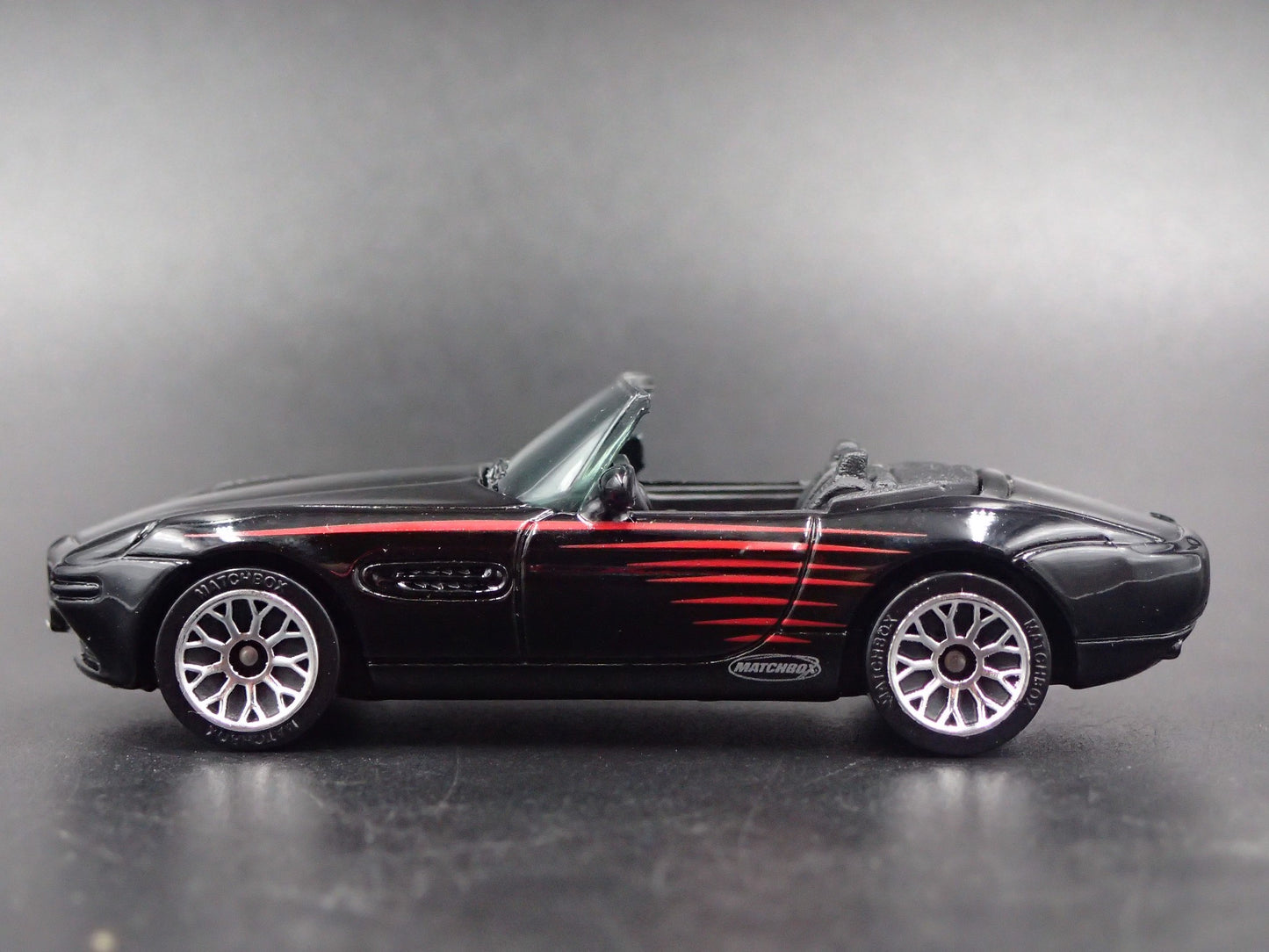 1999-2003 BMW Z8 CONVERTIBLE BLACK 1:64 SCALE COLLECTIBLE DIECAST MODEL CAR