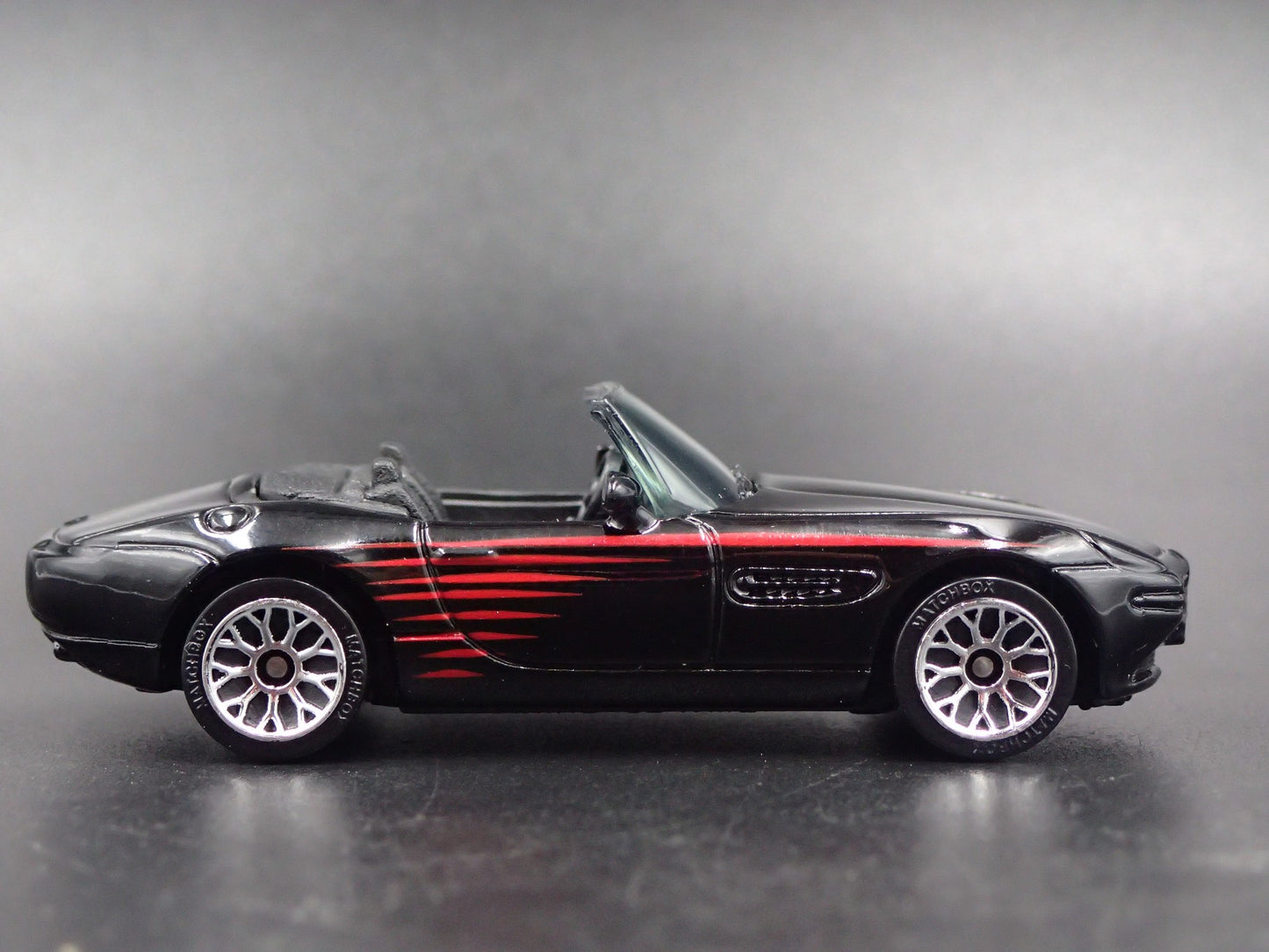 1999-2003 BMW Z8 CONVERTIBLE BLACK 1:64 SCALE COLLECTIBLE DIECAST MODEL CAR