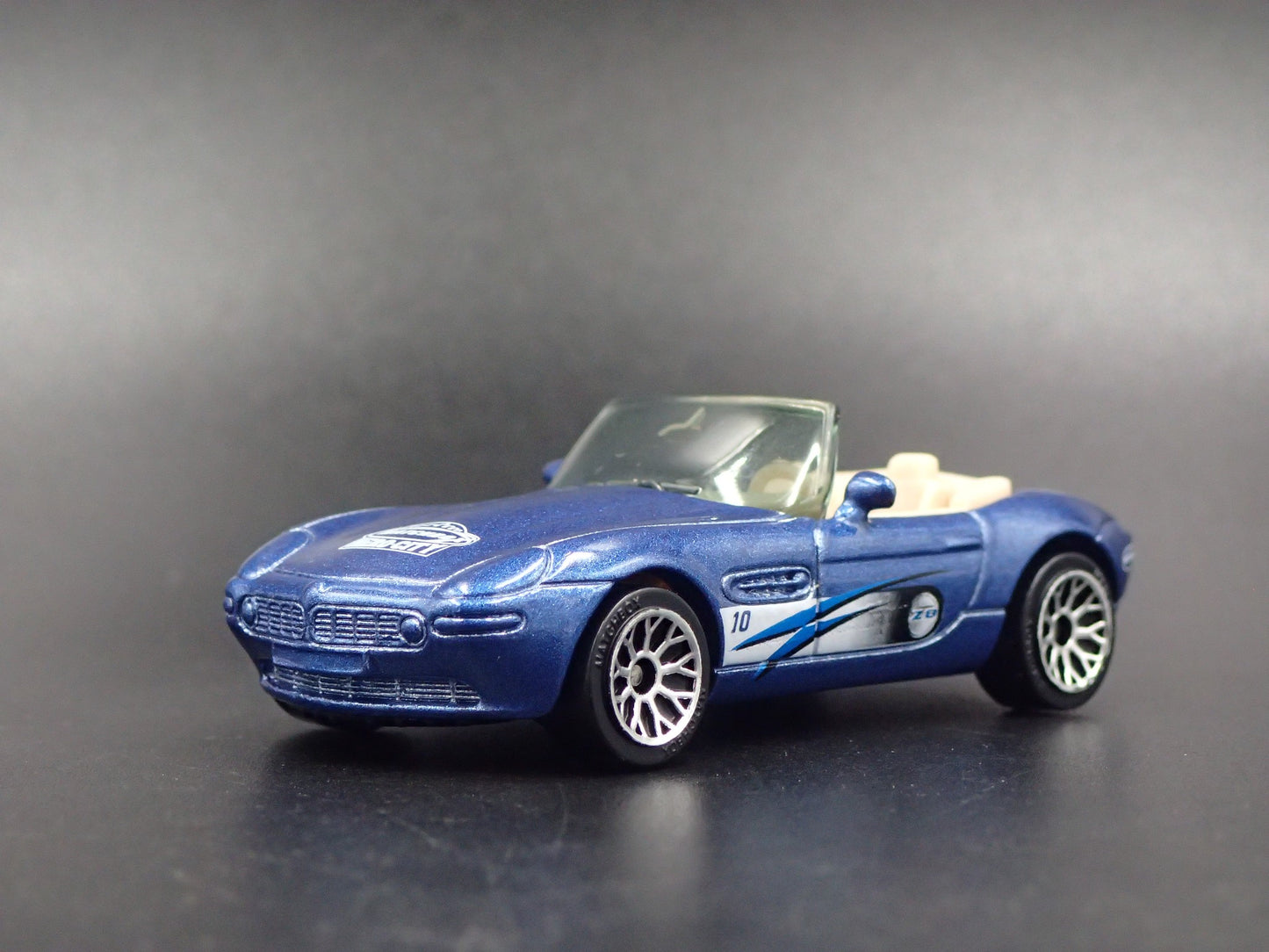 1999-2003 BMW Z8 CONVERTIBLE BLUE 1:64 SCALE COLLECTIBLE DIECAST MODEL CAR