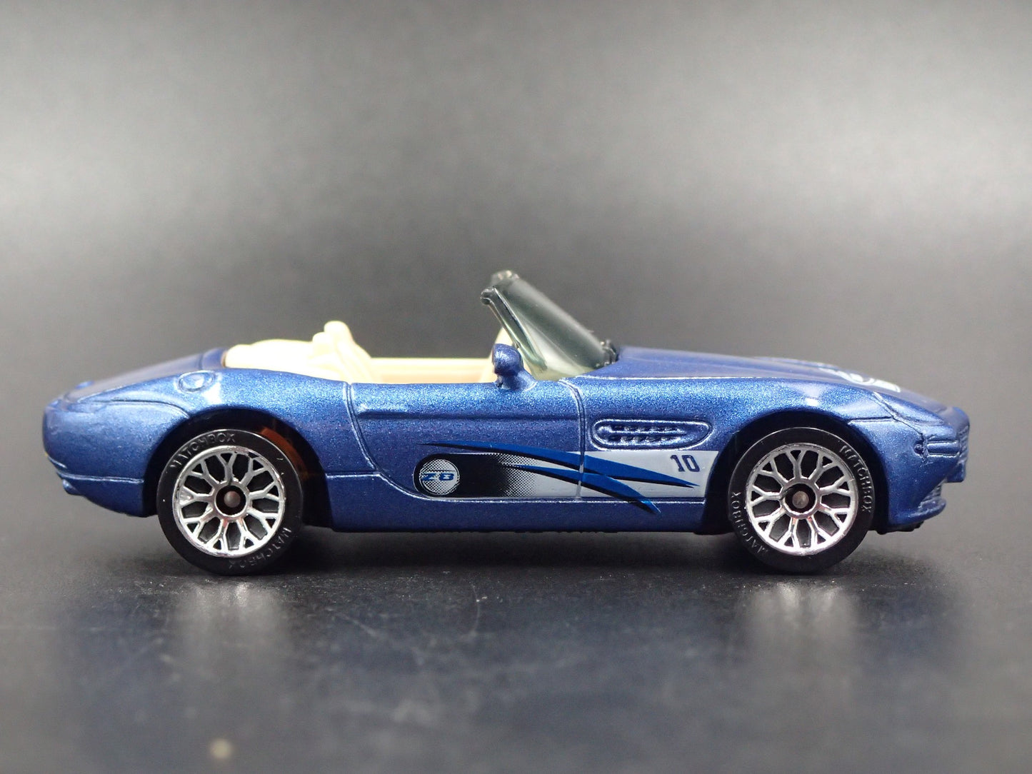 1999-2003 BMW Z8 CONVERTIBLE BLUE 1:64 SCALE COLLECTIBLE DIECAST MODEL CAR