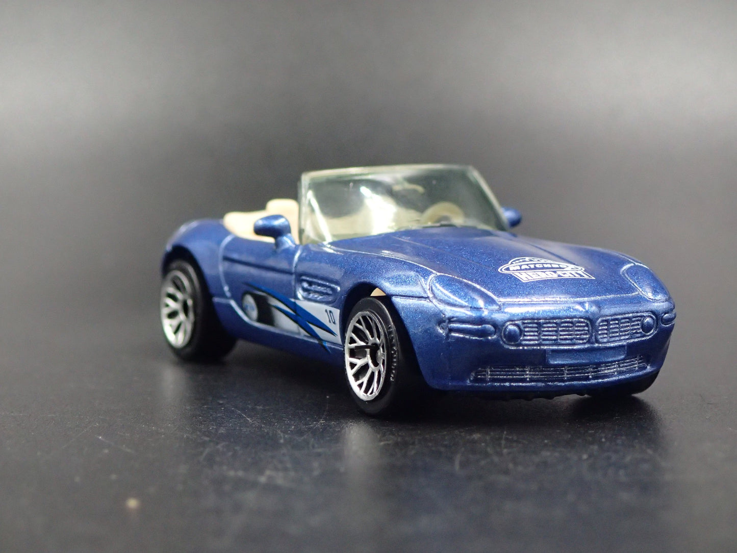 1999-2003 BMW Z8 CONVERTIBLE BLUE 1:64 SCALE COLLECTIBLE DIECAST MODEL CAR