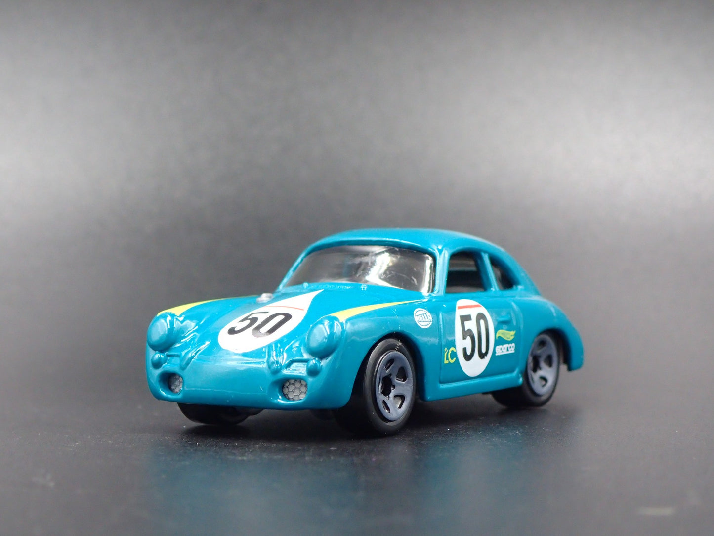 1955-1959 PORSCHE 356A OUTLAW 1:64 SCALE COLLECTIBLE DIORAMA DIECAST MODEL CAR