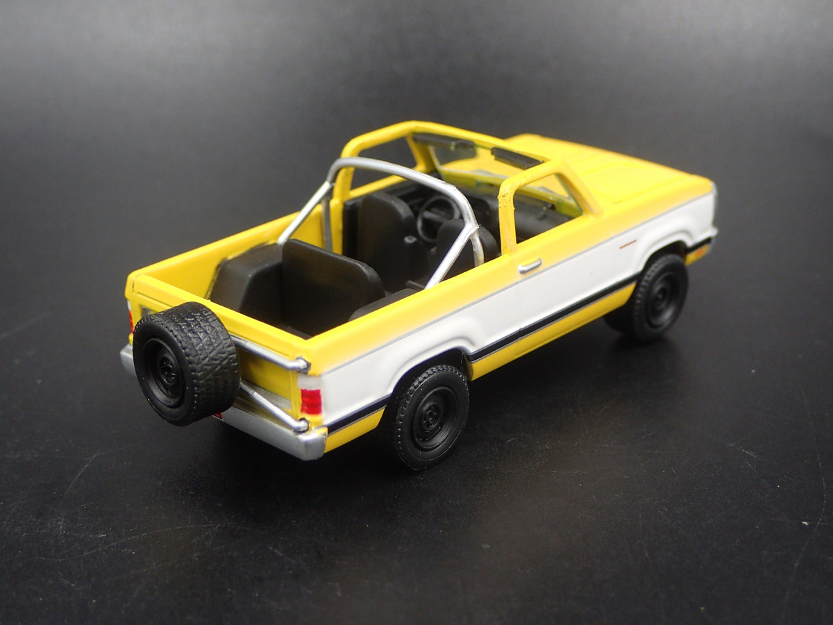 1977 DODGE RAMCHARGER RARE 1/64 LIMITED COLLECTIBLE DIORAMA DIECAST MODEL TRUCK-Burning Rubber Toy Company