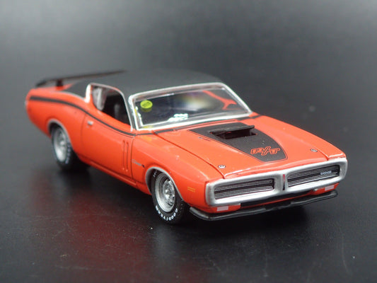 1971 DODGE CHARGER R/T HEMI RARE 1/64 LIMITED COLLECTIBLE DIECAST MODEL CAR-Burning Rubber Toy Company