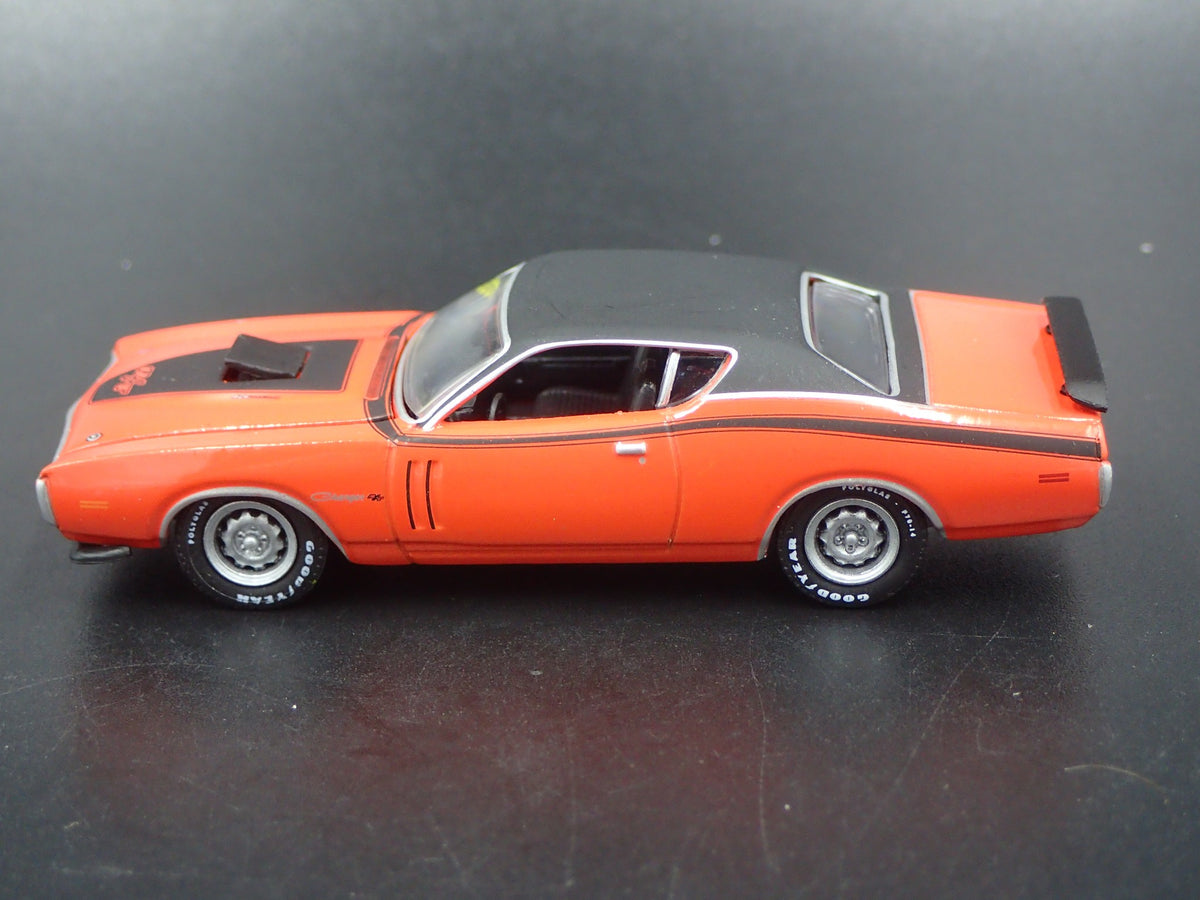 1971 DODGE CHARGER R/T HEMI RARE 1/64 LIMITED COLLECTIBLE DIECAST MODEL CAR-Burning Rubber Toy Company