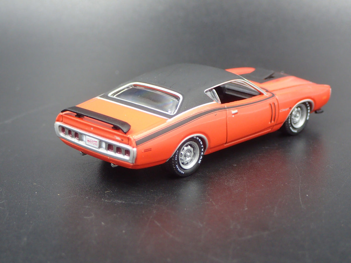 1971 DODGE CHARGER R/T HEMI RARE 1/64 LIMITED COLLECTIBLE DIECAST MODEL CAR-Burning Rubber Toy Company