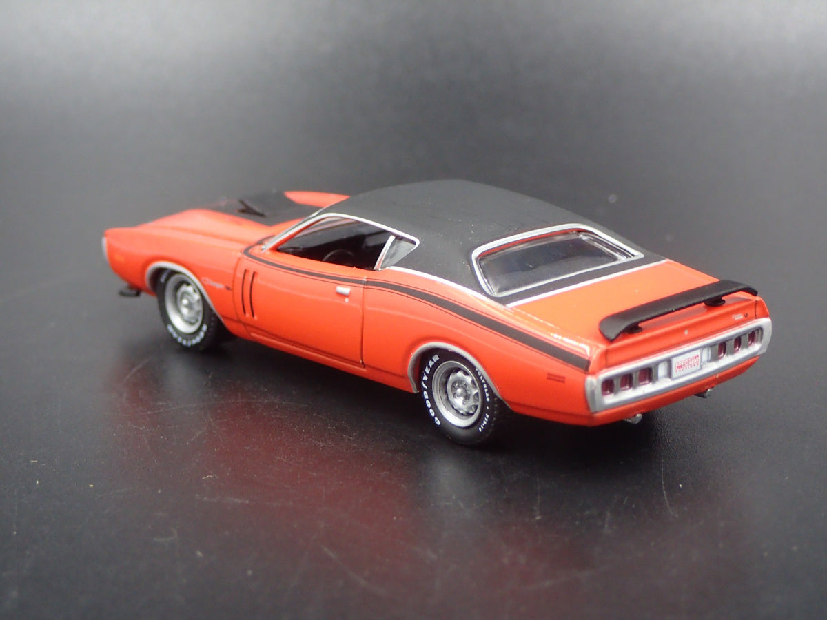 1971 DODGE CHARGER R/T HEMI RARE 1/64 LIMITED COLLECTIBLE DIECAST MODEL CAR-Burning Rubber Toy Company