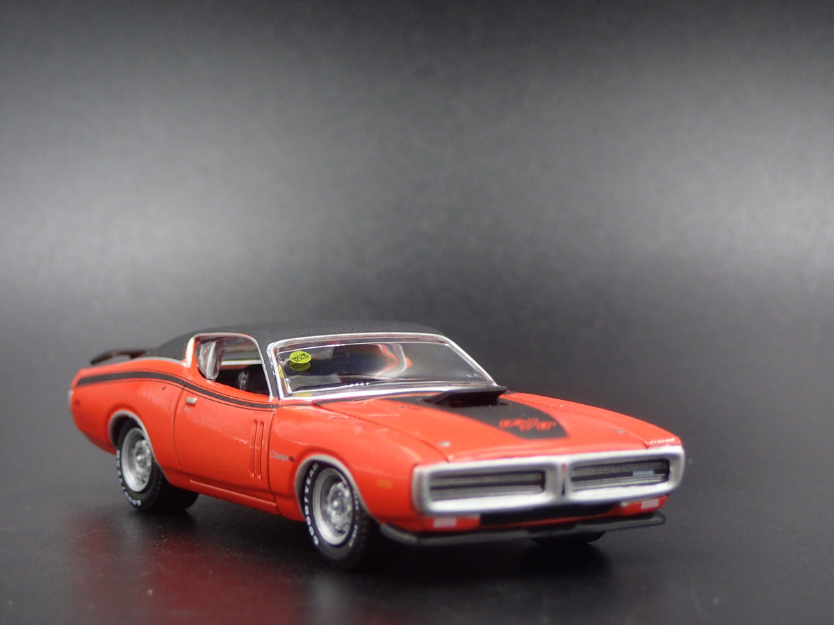 1971 DODGE CHARGER R/T HEMI RARE 1/64 LIMITED COLLECTIBLE DIECAST MODEL CAR-Burning Rubber Toy Company