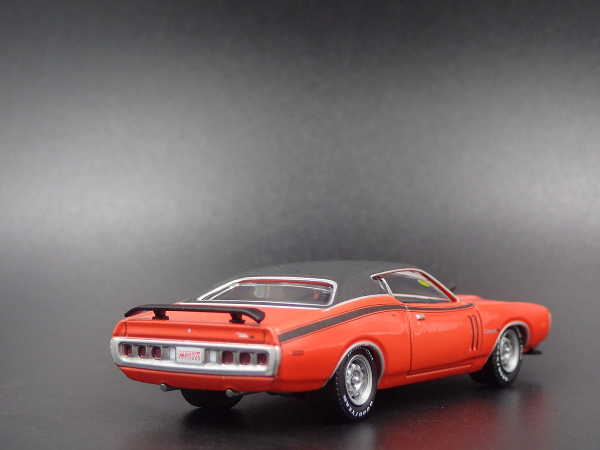 1971 DODGE CHARGER R/T HEMI RARE 1/64 LIMITED COLLECTIBLE DIECAST MODEL CAR-Burning Rubber Toy Company