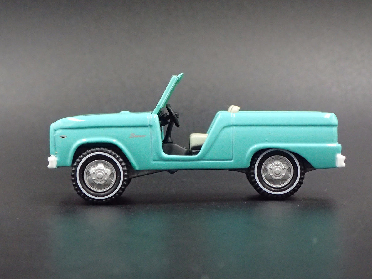 1966 FORD BRONCO RARE 1:64 COLLECTIBLE DIECAST MODEL CAR-Burning Rubber Toy Company