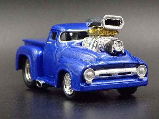 1956 56 FORD F100 PICKUP TRUCK 1:64 SCALE COLLECTIBLE DIORAMA DIECAST MODEL CAR