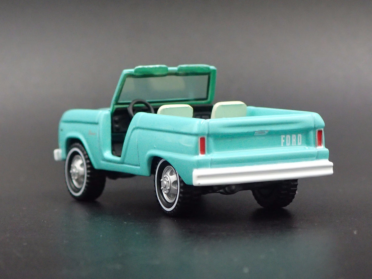 1966 FORD BRONCO RARE 1:64 COLLECTIBLE DIECAST MODEL CAR-Burning Rubber Toy Company