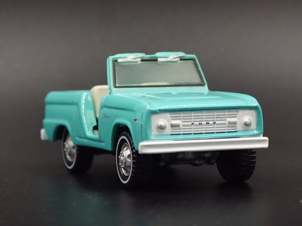 1966 FORD BRONCO RARE 1:64 COLLECTIBLE DIECAST MODEL CAR-Burning Rubber Toy Company
