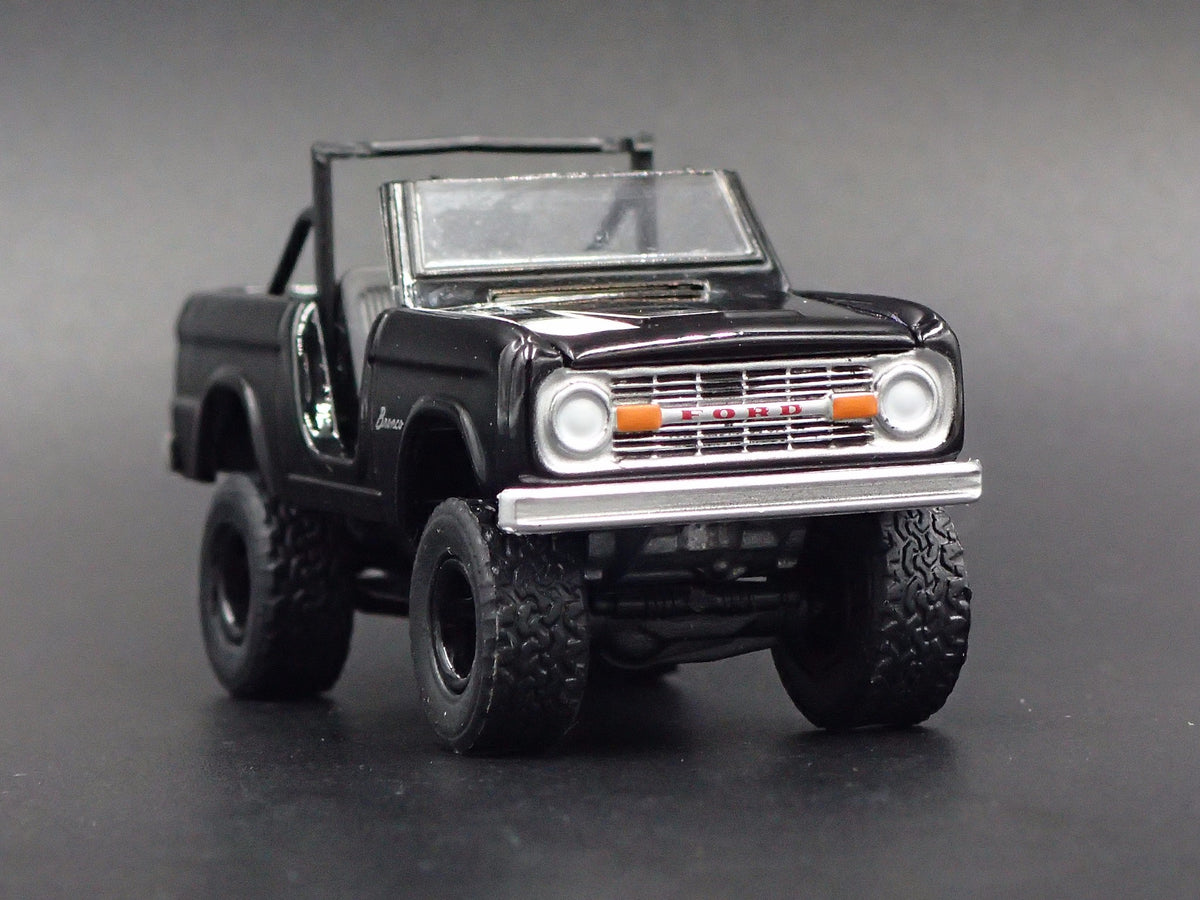1970 70 FORD BRONCO 4X4 OFF ROAD RARE 1:64 SCALE COLLECTIBLE DIECAST MODEL CAR-Burning Rubber Toy Company