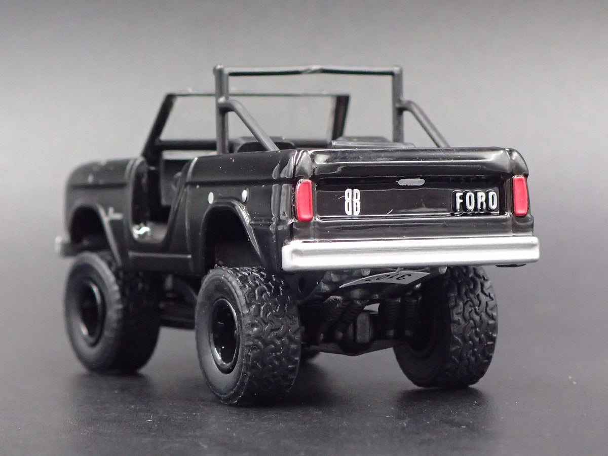 1970 70 FORD BRONCO 4X4 OFF ROAD RARE 1:64 SCALE COLLECTIBLE DIECAST MODEL CAR-Burning Rubber Toy Company