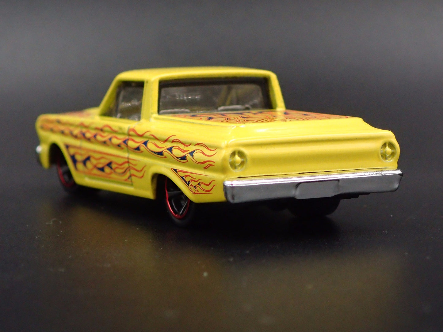 1965 65 FORD FALCON RANCHERO PICKUP TRUCK YELLOW 1:64 SCALE DIECAST MODEL CAR