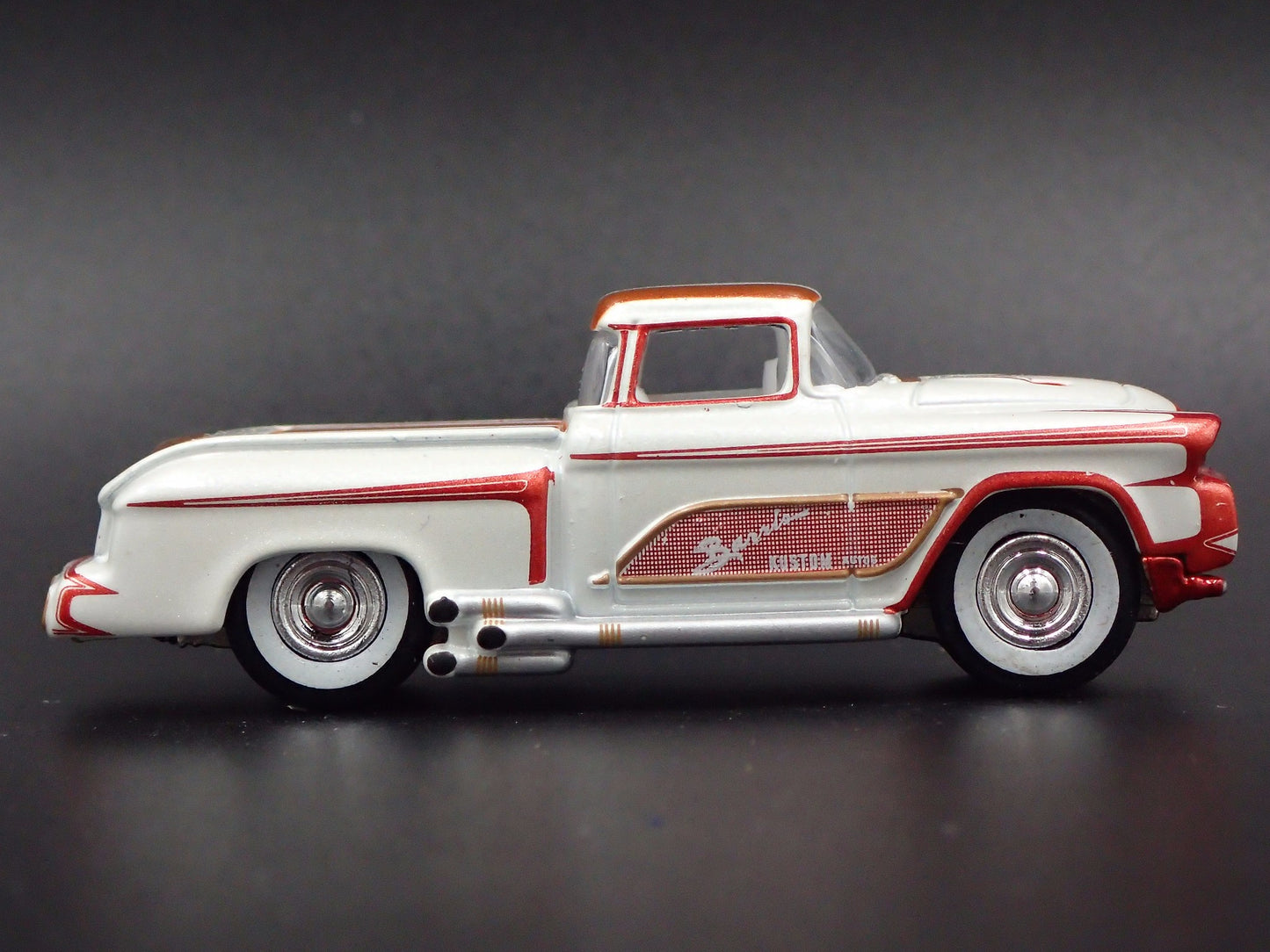 1955 55 CHEVY CHEVROLET TRUCK KOPPER KART BARRIS CUSTOM 1:64  DIECAST MODEL CAR