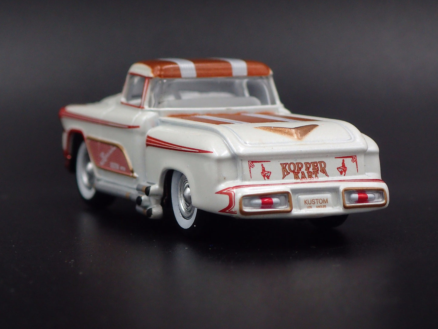 1955 55 CHEVY CHEVROLET TRUCK KOPPER KART BARRIS CUSTOM 1:64  DIECAST MODEL CAR