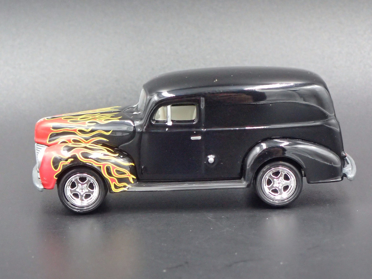 1940 FORD SEDAN DELIVERY RARE 1:64 SCALE LIMITED COLLECTIBLE DIECAST MODEL CAR-Burning Rubber Toy Company