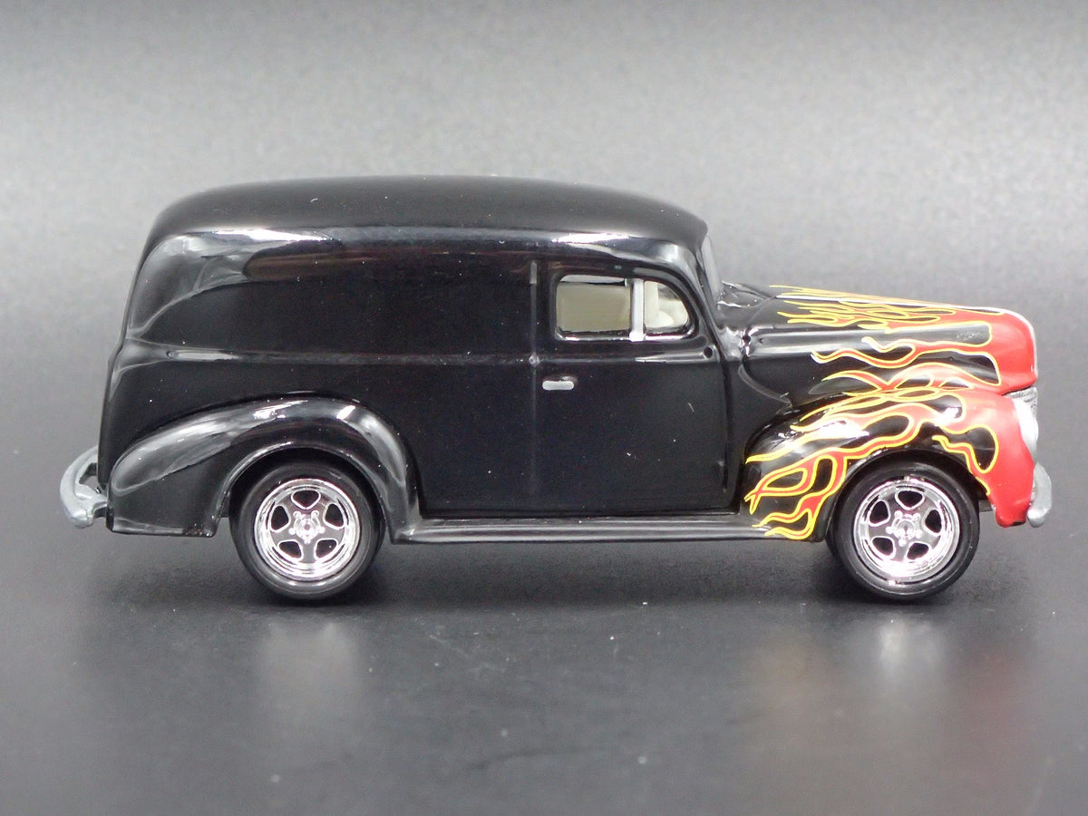 1940 FORD SEDAN DELIVERY RARE 1:64 SCALE LIMITED COLLECTIBLE DIECAST MODEL CAR-Burning Rubber Toy Company