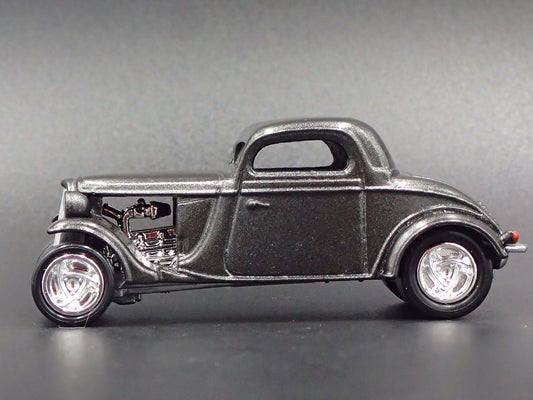 1934 34 FORD COUPE HOT ROD 1:64 SCALE COLLECTIBLE DIORAMA DIECAST MODEL CAR