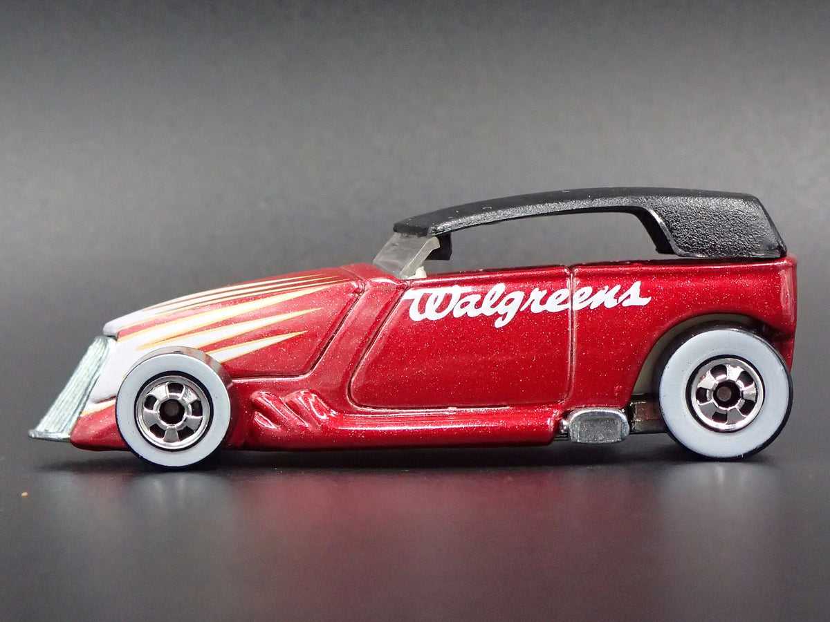 1937 37 FORD PHAETON CUSTOM WALGREENS 1:64 SCALE COLLECTIBLE DIECAST MODEL CAR-Burning Rubber Toy Company
