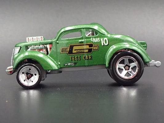 1937 FORD GASSER RARE 1:64 SCALE LIMITED COLLECTIBLE DIORAMA DIECAST MODEL CAR-Burning Rubber Toy Company