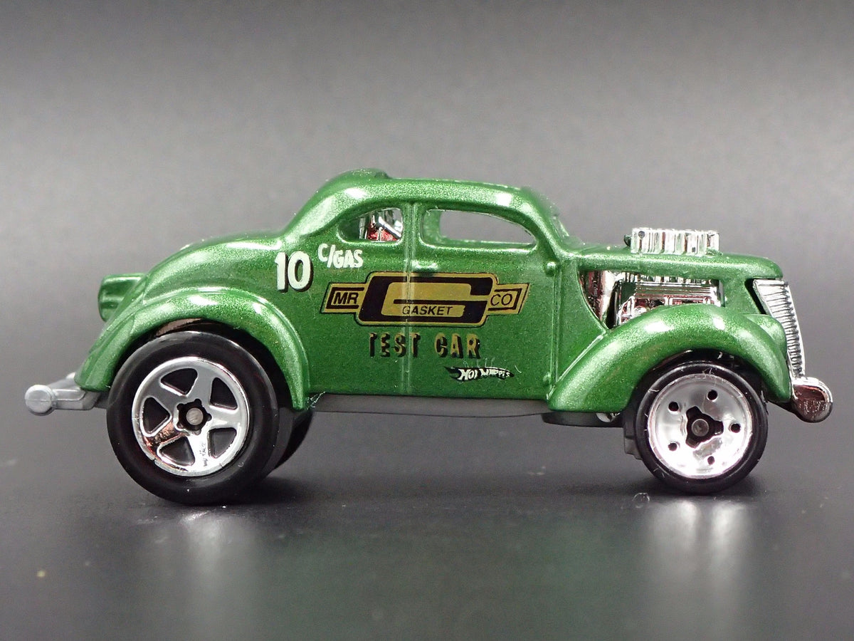 1937 FORD GASSER RARE 1:64 SCALE LIMITED COLLECTIBLE DIORAMA DIECAST MODEL CAR-Burning Rubber Toy Company