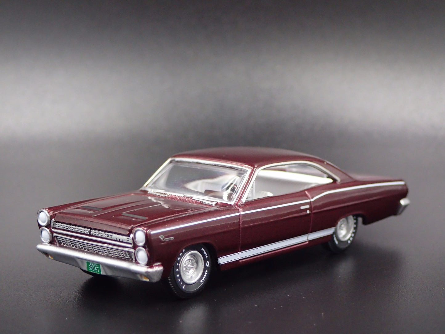 1966 66 MERCURY COMET CYCLONE GT RARE 1/64 SCALE DIORAMA DIECAST MODEL CAR