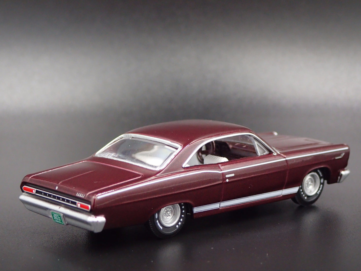1966 66 MERCURY COMET CYCLONE GT RARE 1/64 SCALE DIORAMA DIECAST MODEL CAR