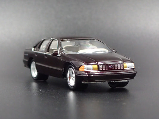 1996 96 CHEVY CHEVROLET IMPALA SS CHERRY 1:64 SCALE DIORAMA DIECAST MODEL CAR