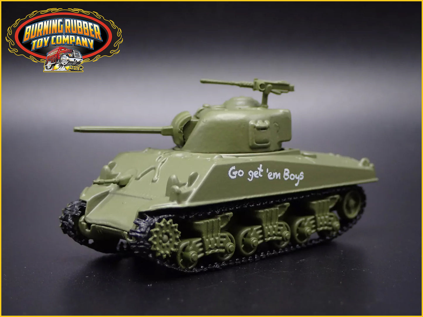 WWII M4A3 SHERMAN TANK US DETROIT MI ARSENAL PLANT 1:100 SCALE DIECAST MODEL CAR
